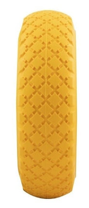 Cantonal Roue de diable - 3.00-4 - pneu plein et jante en acier - capacité de charge maximale 100 kg - diamètre trou d'axe/nombre de moyeux 20 mm - roulements à billes inclus