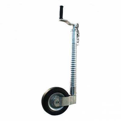 Cantonal Roue de nez - 48 mm - striée - capacité de charge maximale de 150 kg - jante en acier