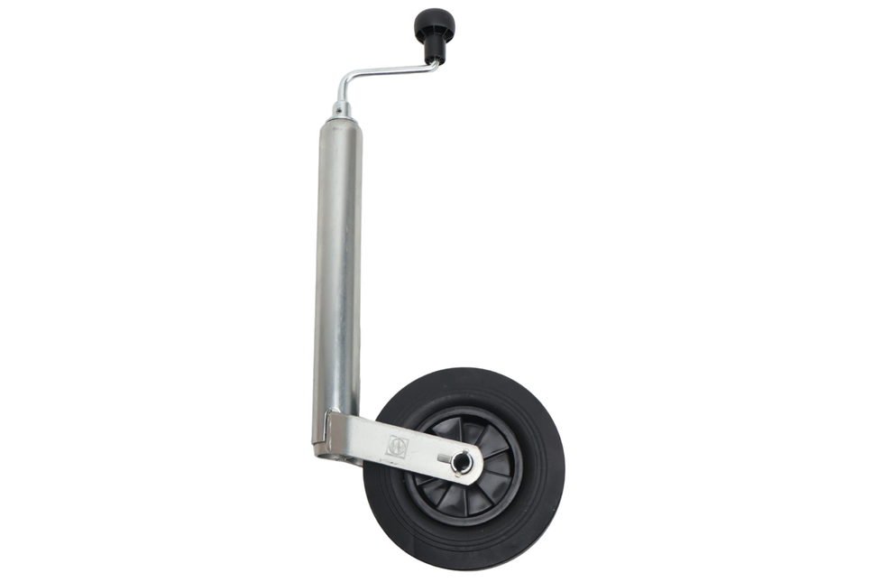 Cantonal Roue jockey - 48 mm rond - capacité de charge : 150 kg - jante plastique