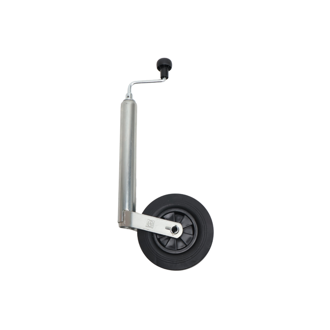Cantonal Roue jockey - 48 mm rond - capacité de charge : 150 kg - jante plastique