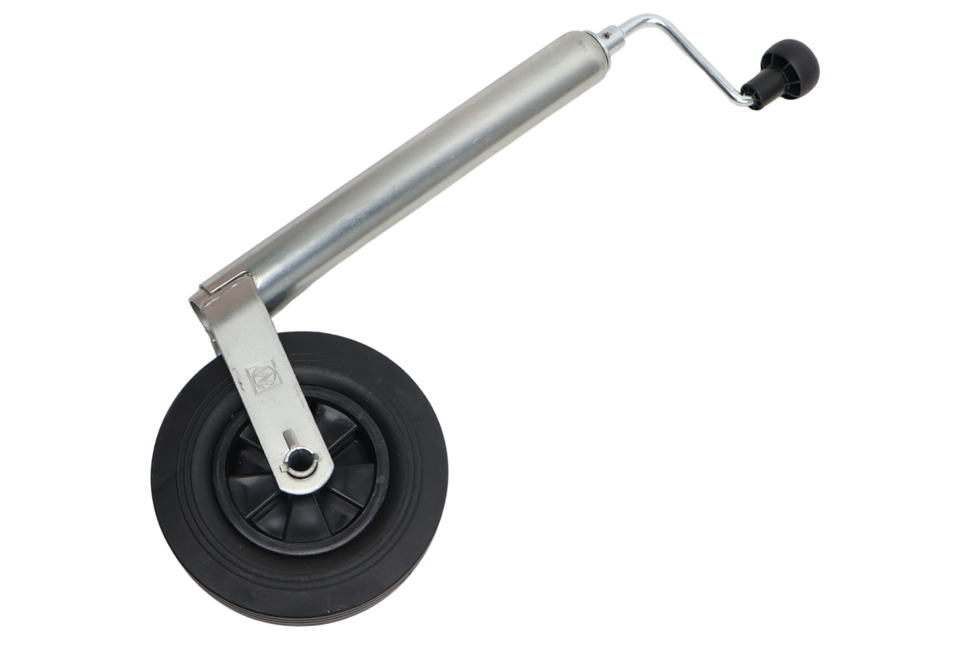 Cantonal Roue jockey - 48 mm rond - capacité de charge : 150 kg - jante plastique