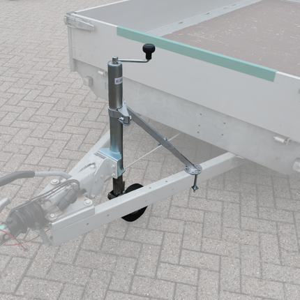 Cantonal Roue jockey 60 mm extra longue avec renfort