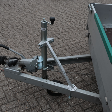 Cantonal Roue jockey 60 mm extra longue avec renfort