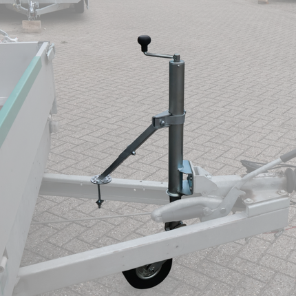 Cantonal Roue jockey 60 mm extra longue avec renfort