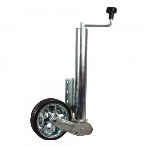 Cantonal Roue jockey automatiquement repliable - 60 mm - capacité de charge : 250 kg - adaptée pour Hapert