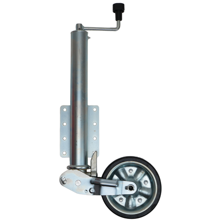 Cantonal Roue jockey automatiquement repliable - 60 mm - capacité de charge : 250 kg - adaptée pour Hapert