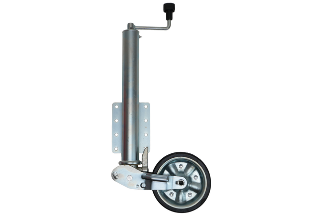 Cantonal Roue jockey automatiquement repliable - 60 mm - capacité de charge : 250 kg - adaptée pour Hapert