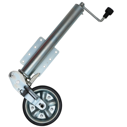 Cantonal Roue jockey automatiquement repliable - 60 mm - capacité de charge : 250 kg - adaptée pour Hapert