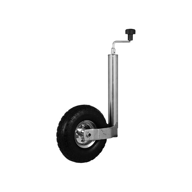 Cantonal Roue jockey avec pneu gonfable 48 mm - jante en acier