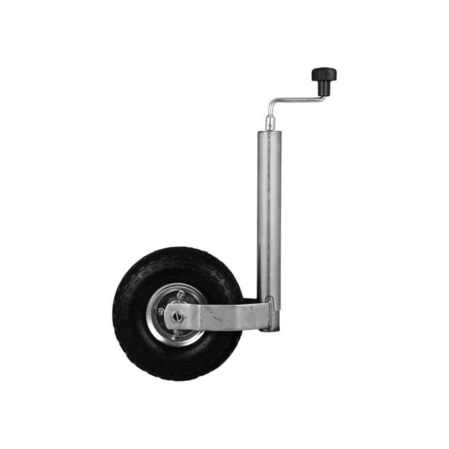 Cantonal Roue jockey avec pneu gonfable 48 mm - jante en acier