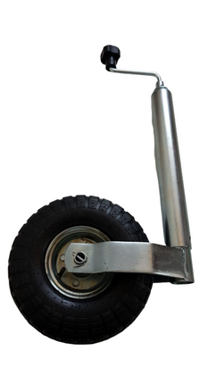 Cantonal Roue jockey avec pneu gonfable 48 mm - jante en acier