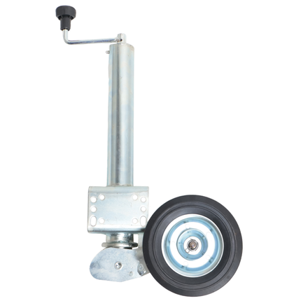 Cantonal Roue jockey pliable - 60 mm - capacité de charge : 250 kg - 3 roues massives