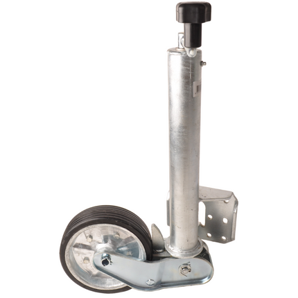 Cantonal Roue jockey pliante automatique - 60 mm - capacité de charge : 500 kg