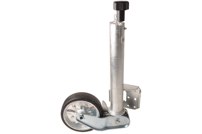 Cantonal Roue jockey pliante automatique - 60 mm - capacité de charge : 500 kg