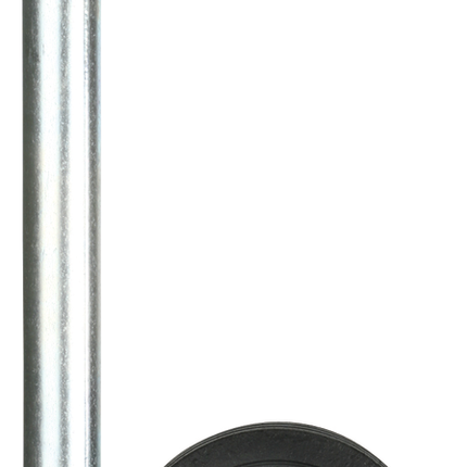 Cantonal Roue jockey pour remorque/semi-remorque - 48 mm rond - jante plastique