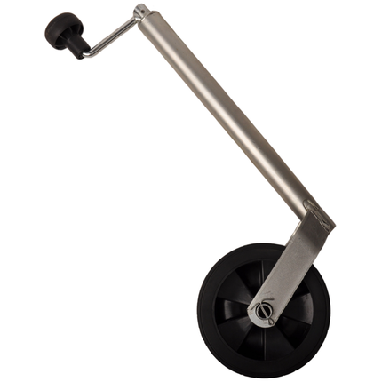 Cantonal Roue jockey - ronde 35 mm - capacité de charge : 100 kg - jante en plastique légère