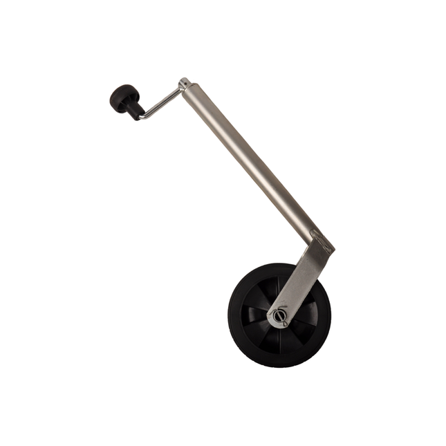 Cantonal Roue jockey - ronde 35 mm - capacité de charge : 100 kg - jante en plastique légère
