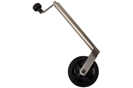 Cantonal Roue jockey - ronde 35 mm - capacité de charge : 100 kg - jante en plastique légère