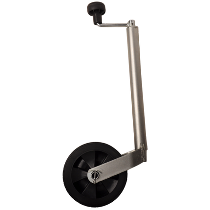 Cantonal Roue jockey - ronde 35 mm - capacité de charge : 100 kg - jante en plastique légère
