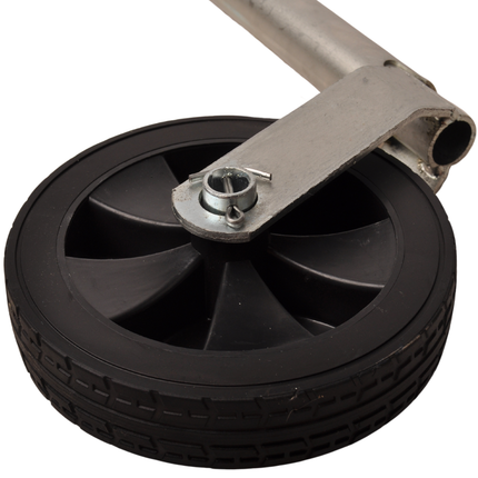 Cantonal Roue jockey - ronde 35 mm - capacité de charge : 100 kg - jante en plastique légère