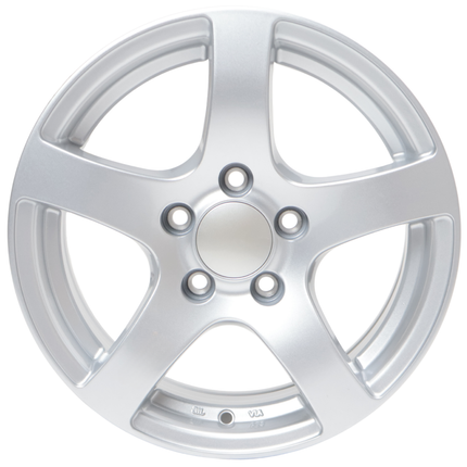 Cantonal Roue libre en alliage léger 15 pouces pour Remorque - 6Jx15 (5x112) 900 kg - ET30 - argent