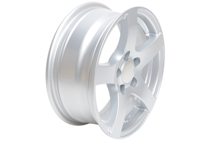 Cantonal Roue libre en alliage léger 15 pouces pour Remorque - 6Jx15 (5x112) 900 kg - ET30 - argent