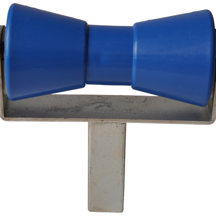 Cantonal Rouleau de quille bleu 200x85 mm complet sur support en T