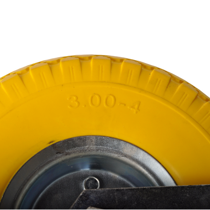 Cantonal Roulette pivotante PU 300x4 - 80 kg - hauteur totale 300 mm