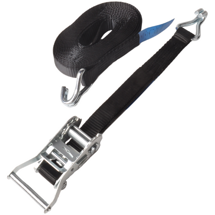 Cantonal Sangle d'arrimage - 600x3,5 cm - noir - charge de rupture 3000 kg