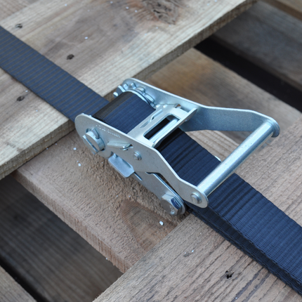 Cantonal Sangle d'arrimage - 600x3,5 cm - noir - charge de rupture 3000 kg