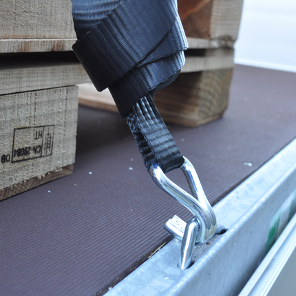 Cantonal Sangle d'arrimage - 600x3,5 cm - noir - charge de rupture 3000 kg