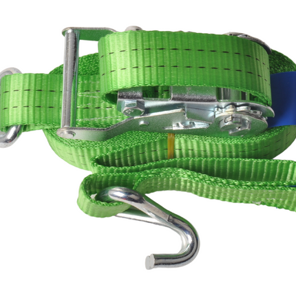 Cantonal Sangle d'arrimage - 600x3,5 cm - vert - charge de rupture 2000 kg