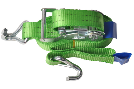 Cantonal Sangle d'arrimage - 600x3,5 cm - vert - charge de rupture 2000 kg