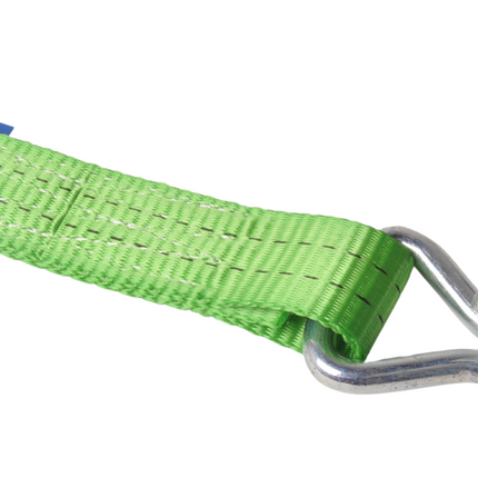 Cantonal Sangle d'arrimage - 600x3,5 cm - vert - charge de rupture 2000 kg