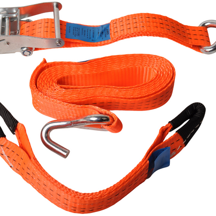 Cantonal Sangle d'arrimage pour porte-voiture - 330x3,6 cm - charge de rupture 3000 kg