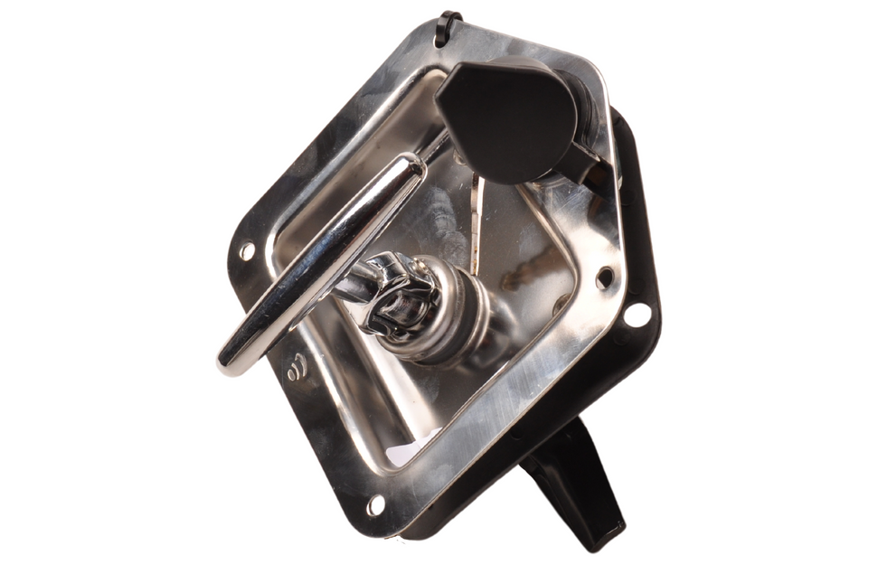 Cantonal Serrure à espagnolette T-drop en acier inoxydable