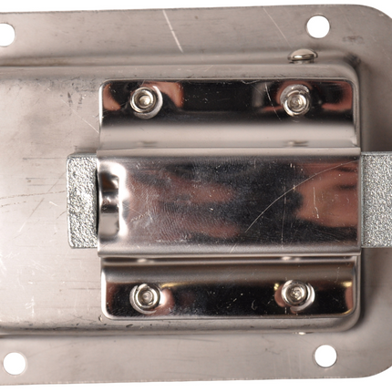 Cantonal Serrure à palastre en acier inoxydable 120x90 mm à fermeture identique