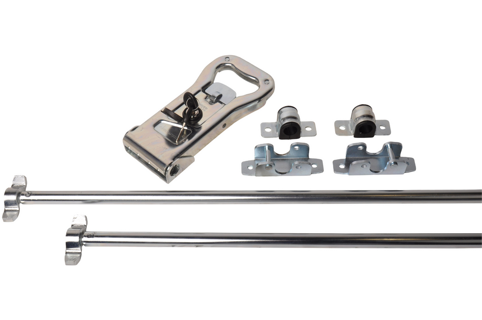 Cantonal Serrure de conteneur/barre tournante avec poignée - y compris la tige