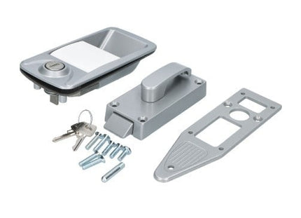 Cantonal Serrure de porte de caravane Rhiwa Quality droite - adaptée pour portes de 25 mm d'épaisseur