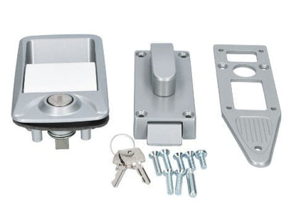Cantonal Serrure de porte de caravane Rhiwa Quality droite - adaptée pour portes de 25 mm d'épaisseur