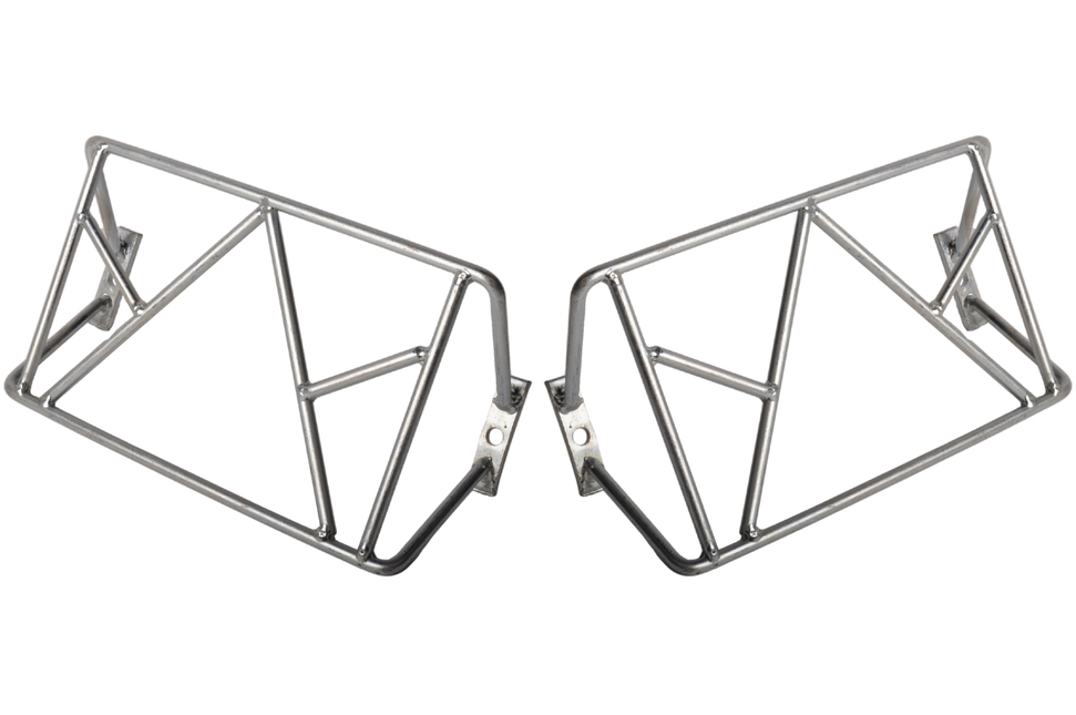 Cantonal Set de 2 grilles de protection de feux arrière de remorque avec triangle libre - adapté pour éclairage Multipoint