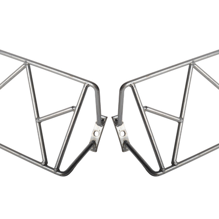Cantonal Set de 2 grilles de protection de feux arrière de remorque avec triangle libre - adapté pour éclairage Multipoint
