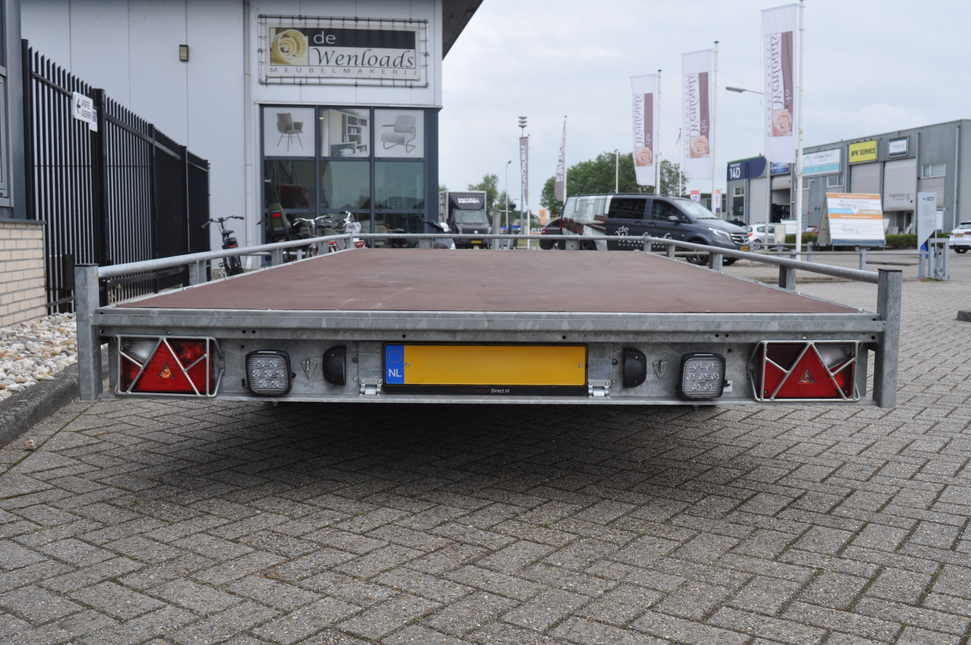 Cantonal Set de 2 grilles de protection de feux arrière de remorque avec triangle libre - adapté pour éclairage Multipoint