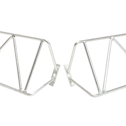 Cantonal Set de 2 grilles de protection de feux arrière de remorque avec triangle libre - adapté pour éclairage Multipoint