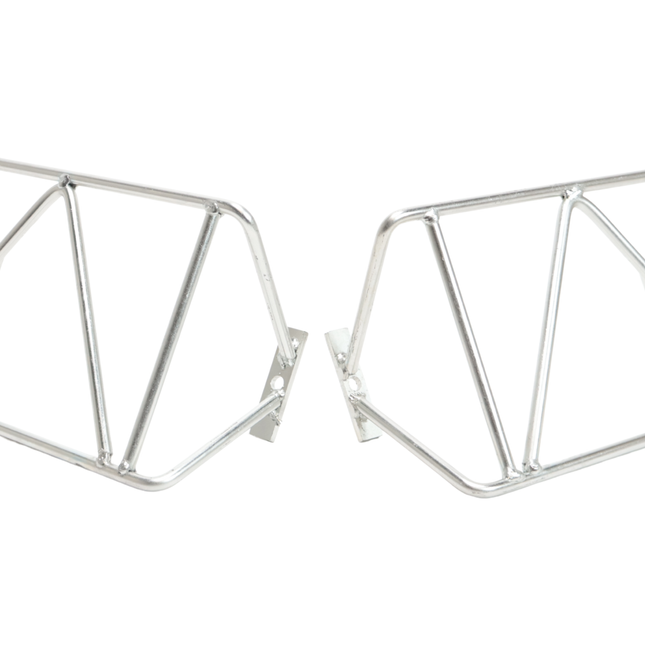 Cantonal Set de 2 grilles de protection de feux arrière de remorque avec triangle libre - adapté pour éclairage Multipoint