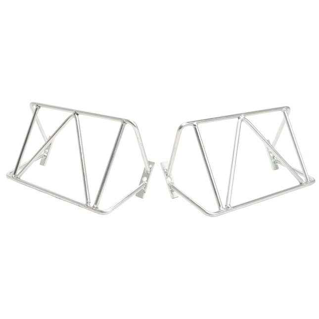 Cantonal Set de 2 grilles de protection de feux arrière de remorque avec triangle libre - adapté pour éclairage Multipoint