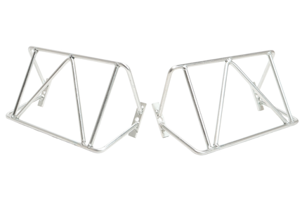 Cantonal Set de 2 grilles de protection de feux arrière de remorque avec triangle libre - adapté pour éclairage Multipoint