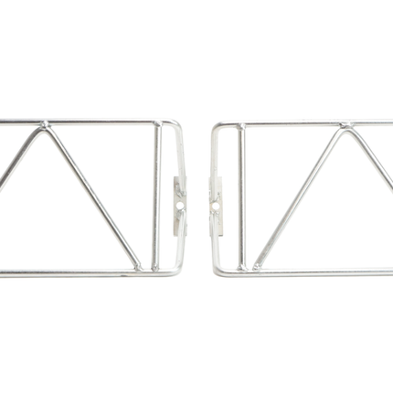 Cantonal Set de 2 grilles de protection de feux arrière de remorque avec triangle libre - adapté pour éclairage Multipoint