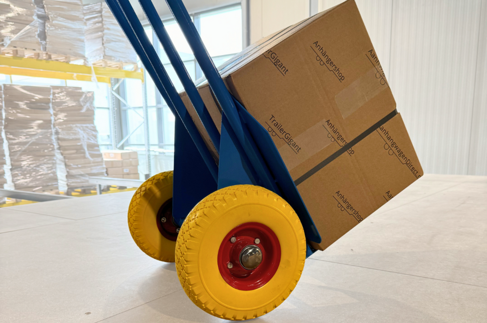 Cantonal Set de 2 roues de chariot - 3.00-4 - anti-fuite - diamètre du moyeu 20 mm - longueur de moyeu 75 mm