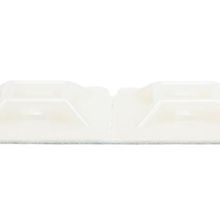 Cantonal Support autocollants pour des attaches autobloquantes - 28x28 mm - 20 pièce